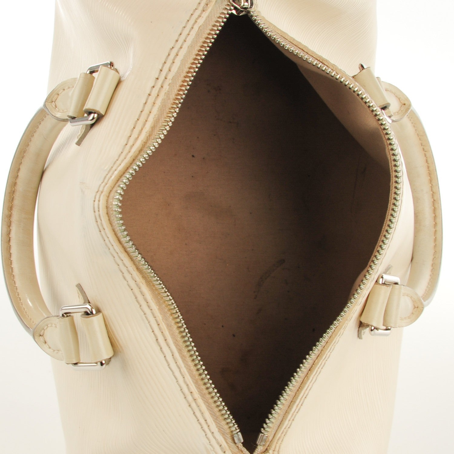 Louis Vuitton Epi Speedy 25 Ivory 5 of 7