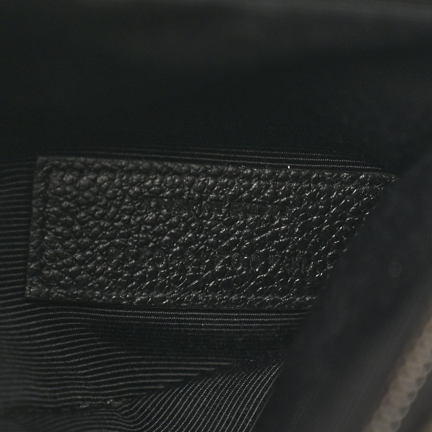 Saint Laurent Grained Calfskin Small Cabas Rive Gauche Black 7 of 12