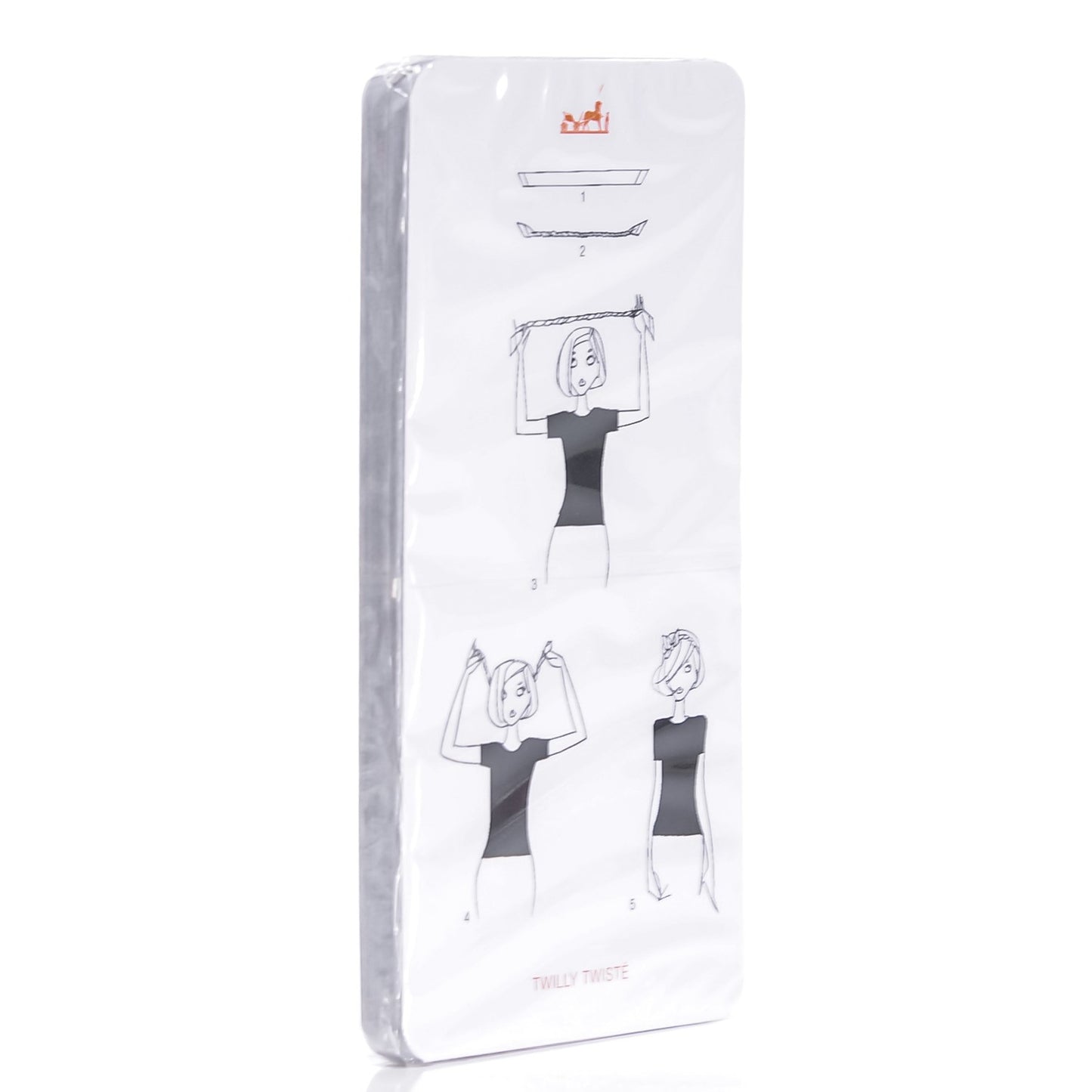 Knotting Cards Cartes A Nouer Carre Scarf Guide