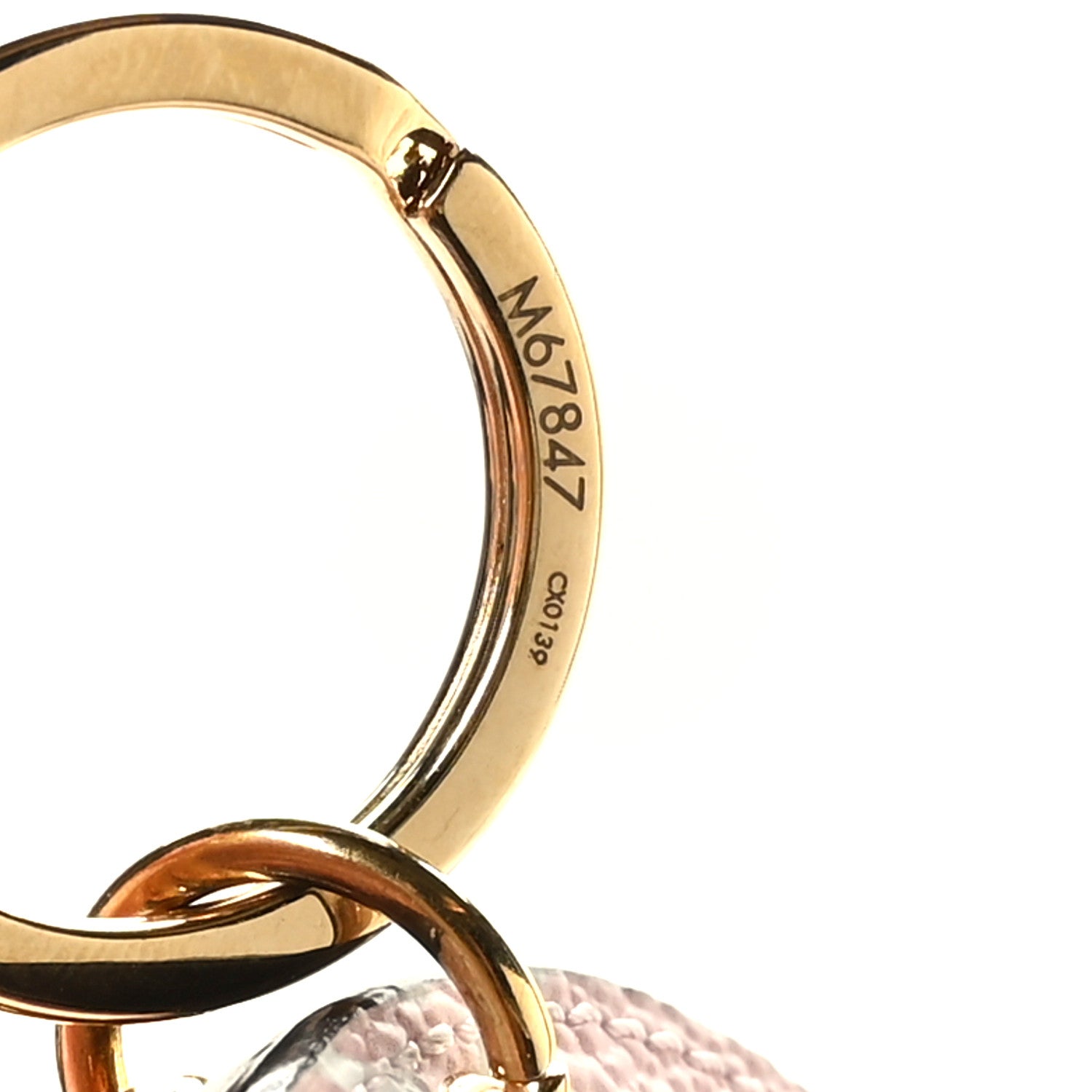Louis Vuitton Monogram Giant Bag Charm Key Holder Rouge 4 of 5