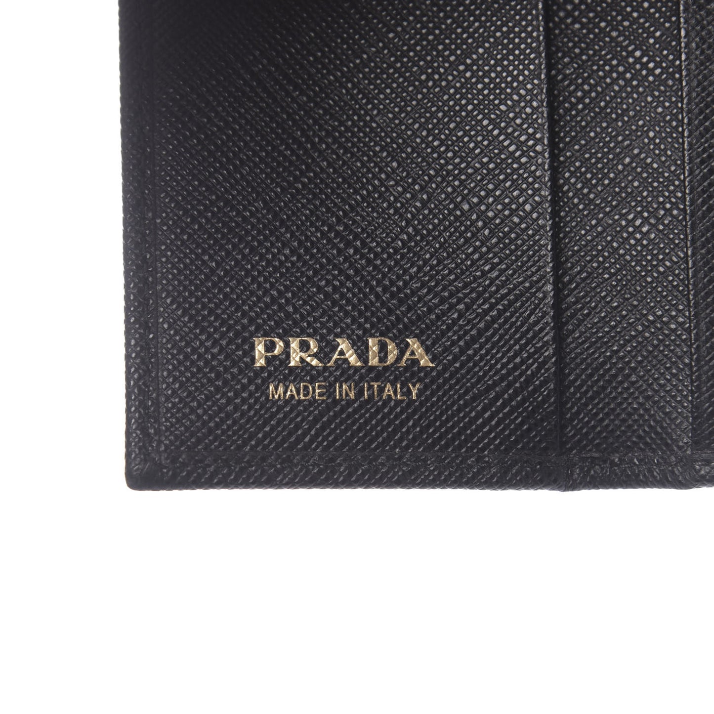 Saffiano Metal 6 Key Holder Black