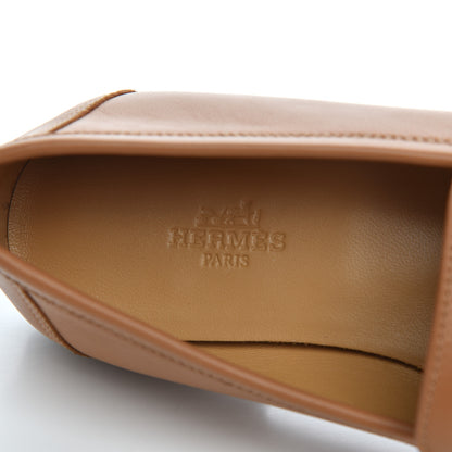 Hermes Calfskin Colette Loafer 37.5 Beige Dore 6 of 15