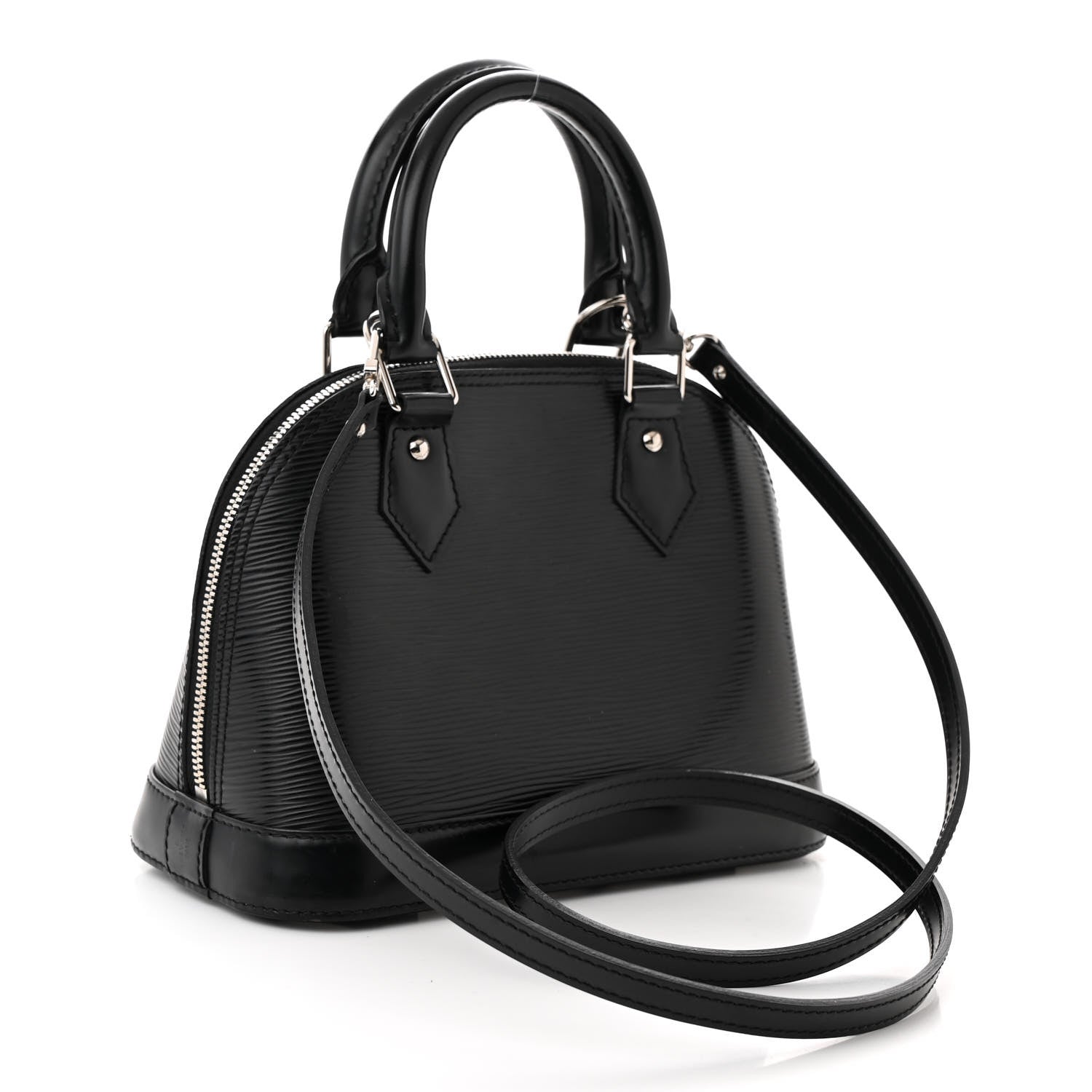 Louis Vuitton Epi Alma BB Black 3 of 12