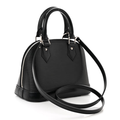 Louis Vuitton Epi Alma BB Black 3 of 12