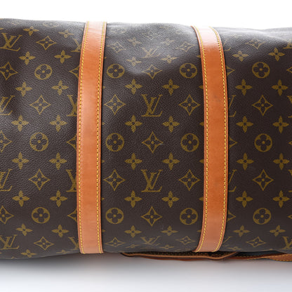 Louis Vuitton Monogram Keepall Bandouliere 55 10 of 16