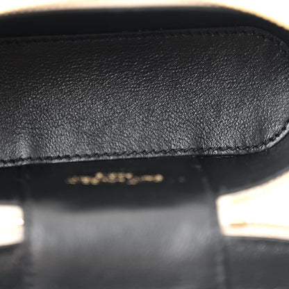 Saint Laurent Lambskin Quilted Micro Gaby Vanity Case Crema Soft 5 of 10
