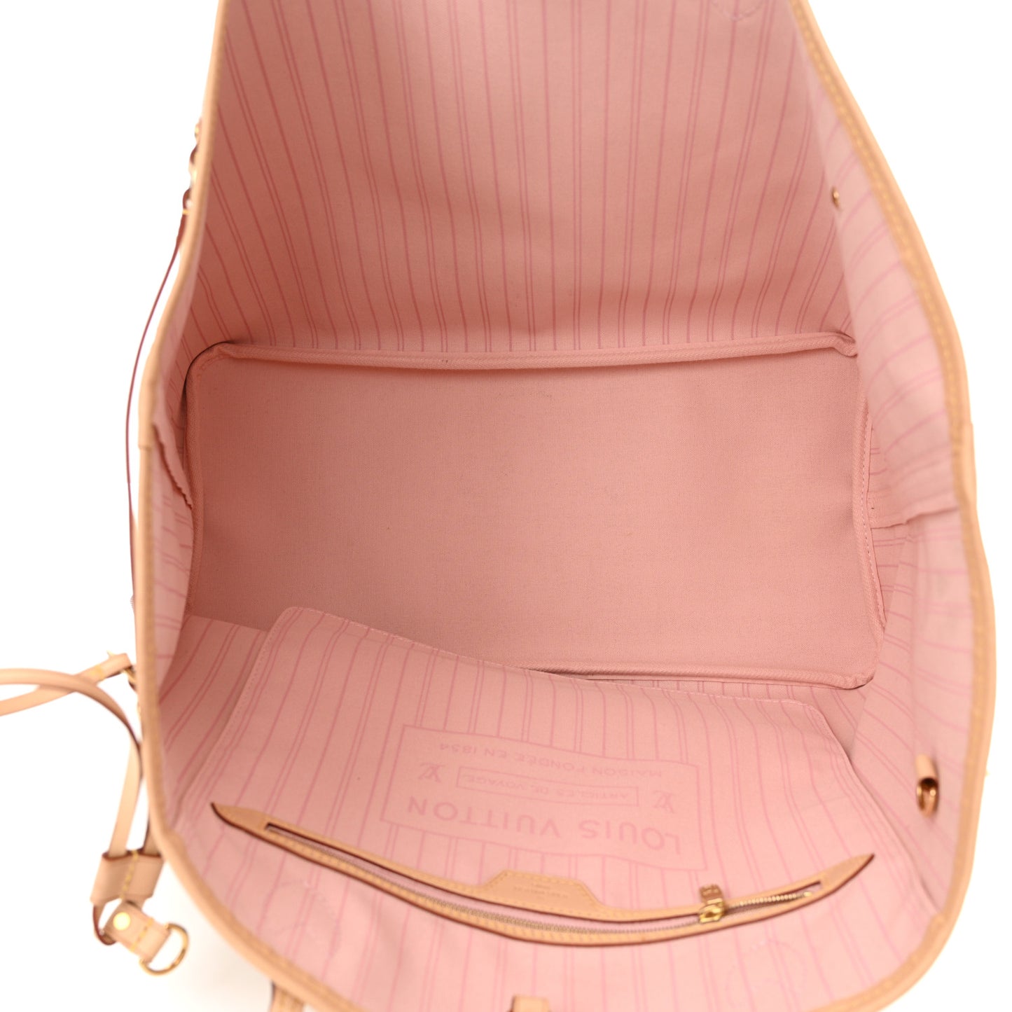 Damier Azur Neo Neverfull GM Rose Ballerine