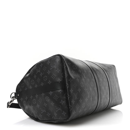Louis Vuitton Monogram Eclipse Keepall Bandouliere 55 3 of 11