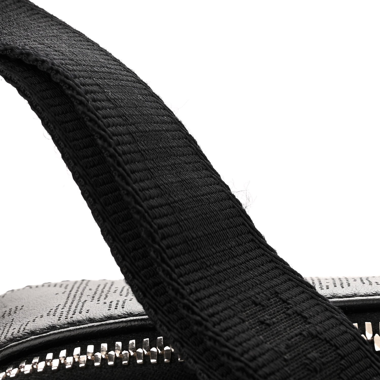 Christian Dior Calfskin Perforated Oblique Galaxy Safari Messenger Bag Black 11 of 12