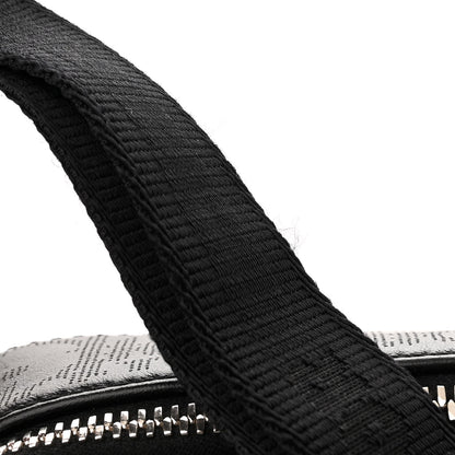 Christian Dior Calfskin Perforated Oblique Galaxy Safari Messenger Bag Black 11 of 12