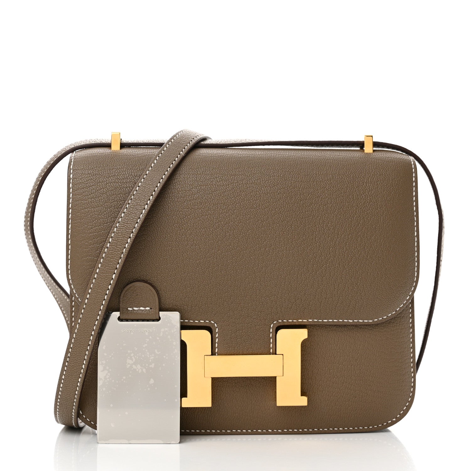 Hermes Chevre Mysore Constance 18 Etoupe 3 of 12