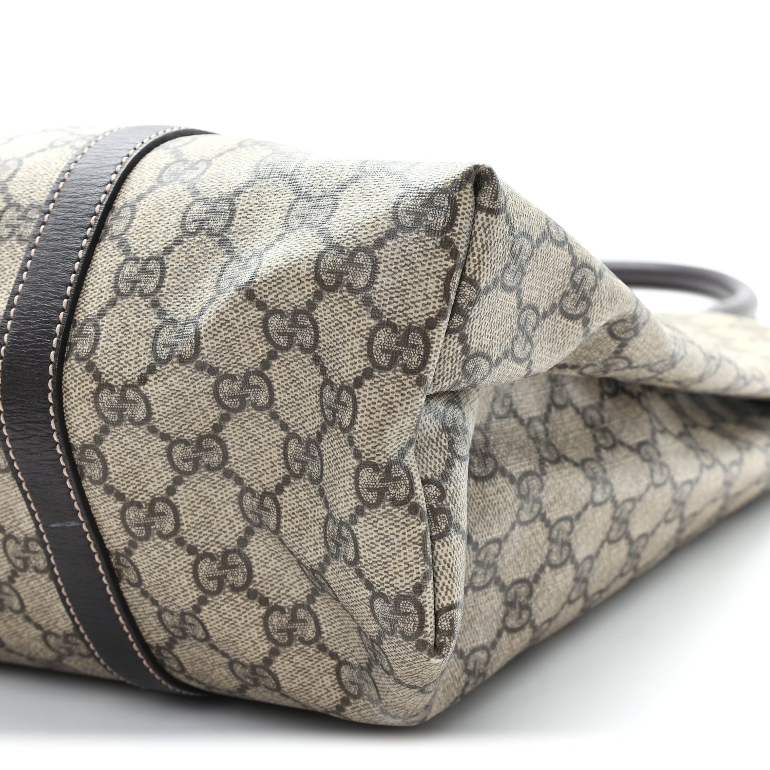 Gucci GG Plus Monogram Joy Vertical Tote Dark Brown 1853984