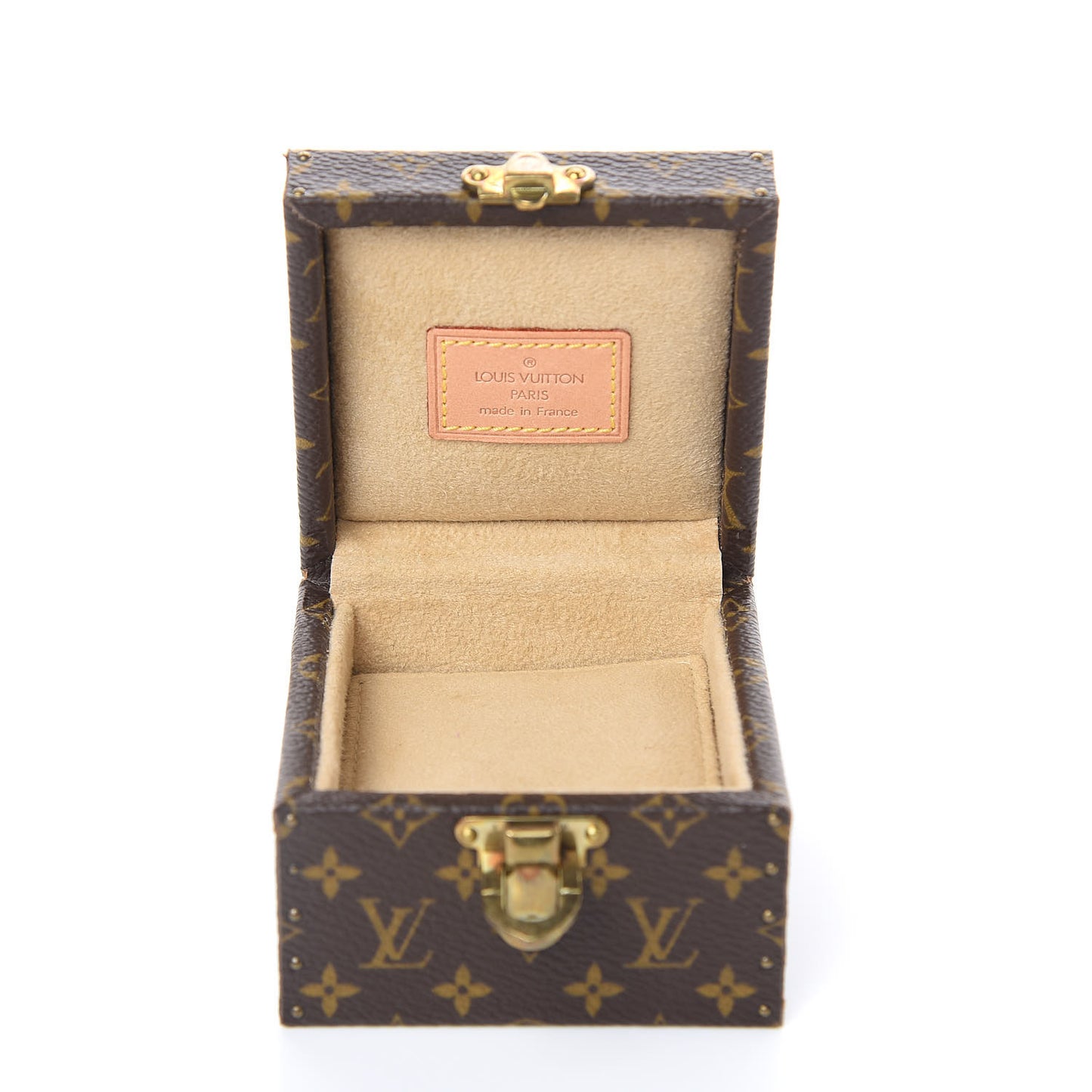 Monogram Ring Box Mini Trunk Case