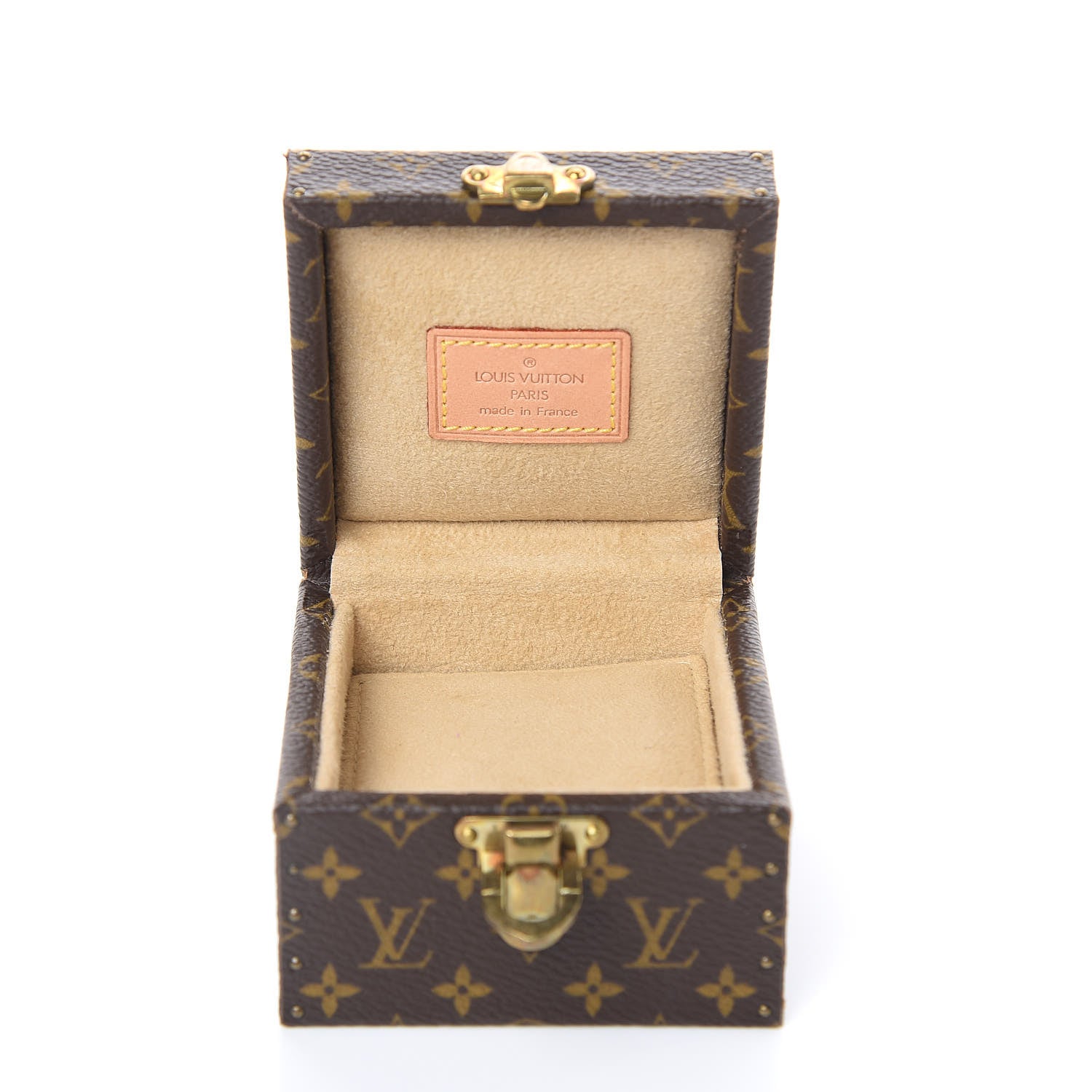 Louis Vuitton Monogram Ring Box Mini Trunk Case 5 of 8