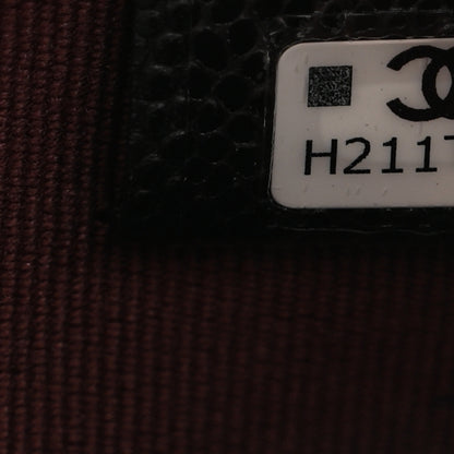 Chanel Caviar Quilted Small Zipped Pouch Black 7 of 9