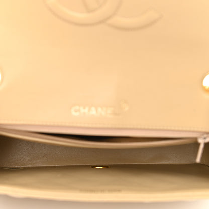 Chanel Lambskin Quilted Small Single Flap Beige 4 of 11