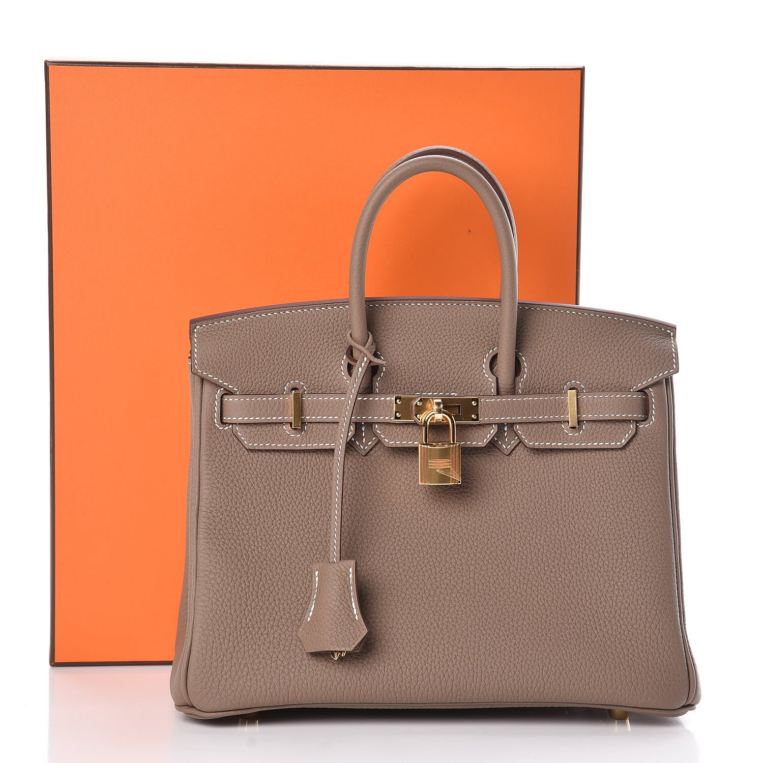 Hermes Togo Birkin 25 Etoupe 31 of 31