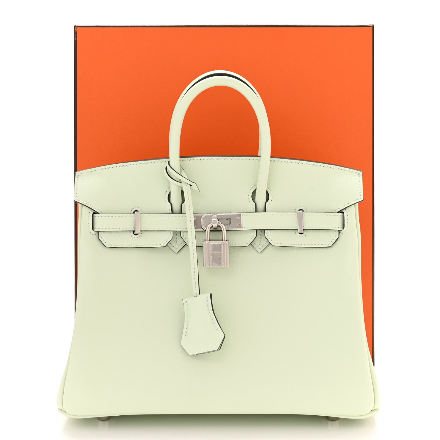 Hermes Swift Birkin 25 Vert Fizz 11 of 11