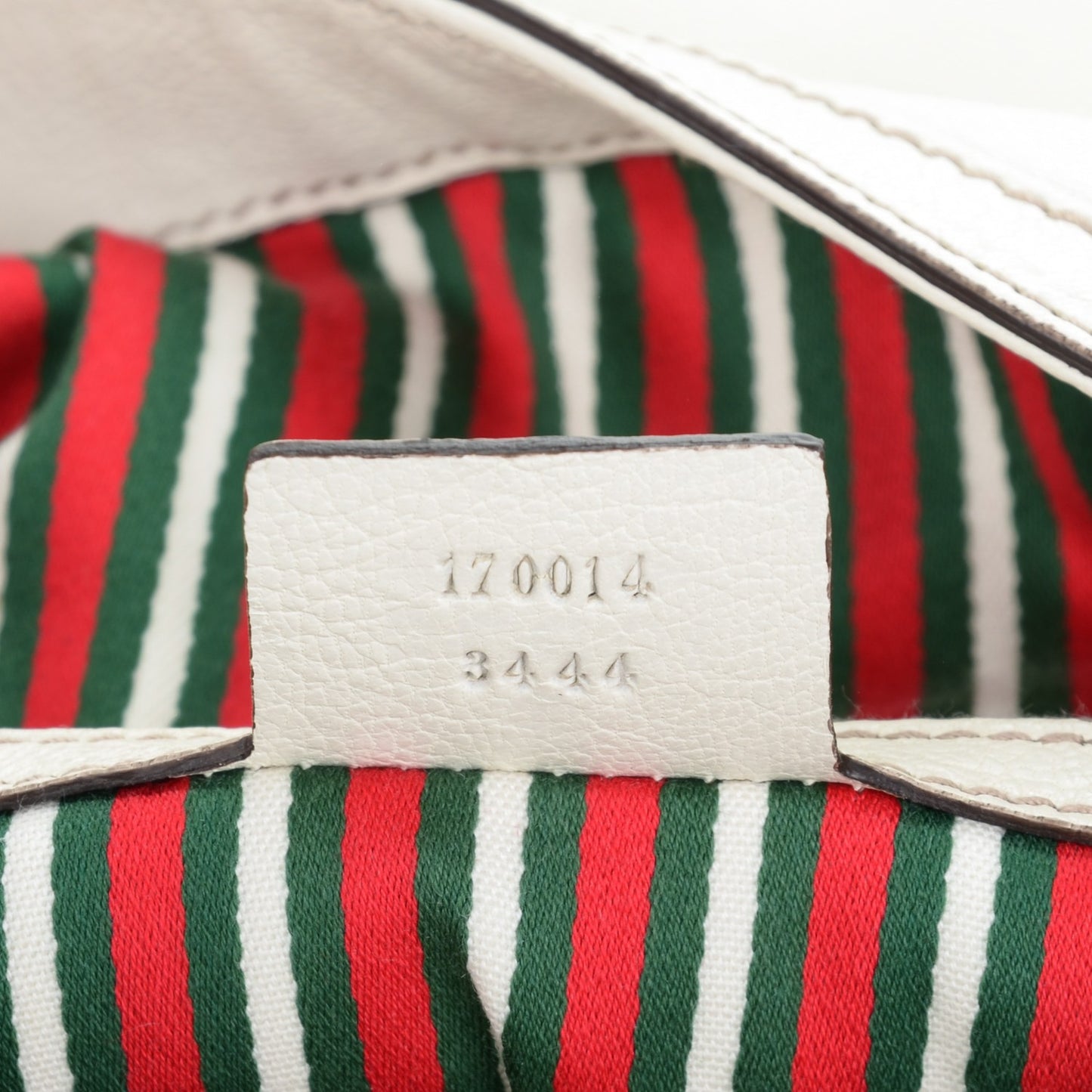 Calfskin Wave Hobo Off White