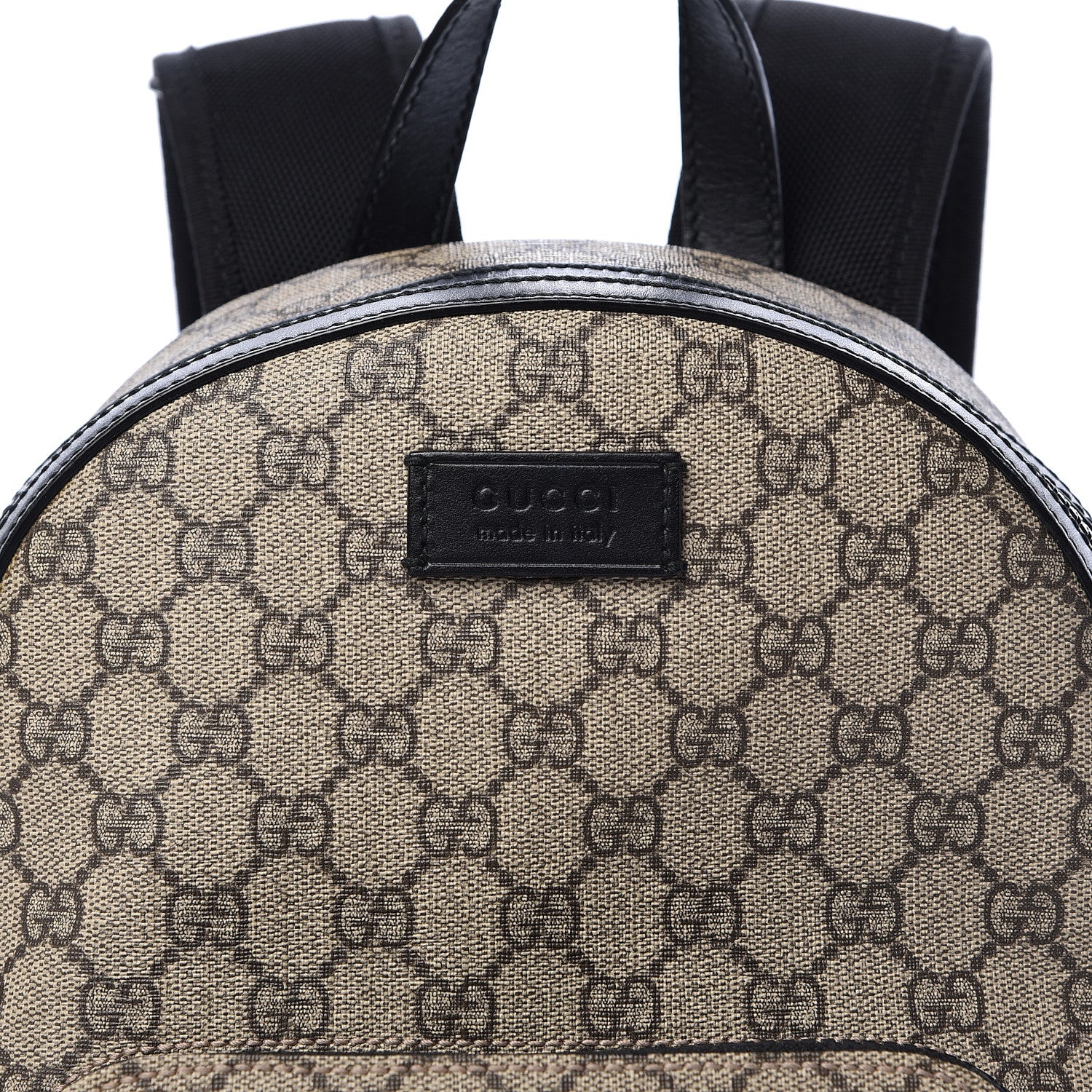 Gucci GG Supreme Monogram Small Eden Day Backpack Black 18 of 20