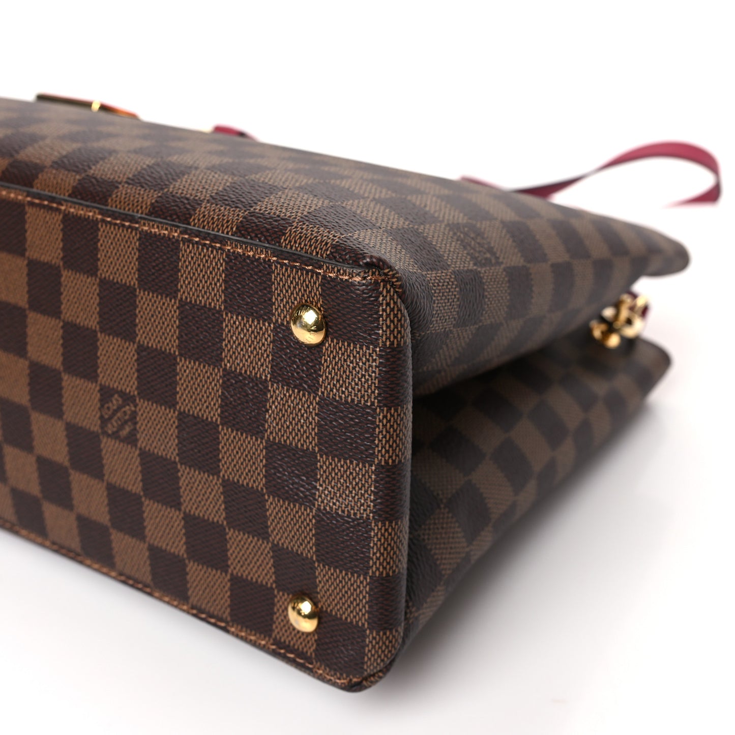 Damier Ebene LV Riverside Lie De Vin