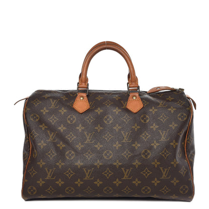 Louis Vuitton Monogram Speedy 35 1 of 15