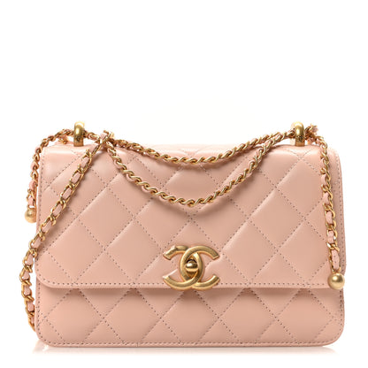 Chanel Calfskin Quilted Perfect Fit Flap Light Pink 1 of 11