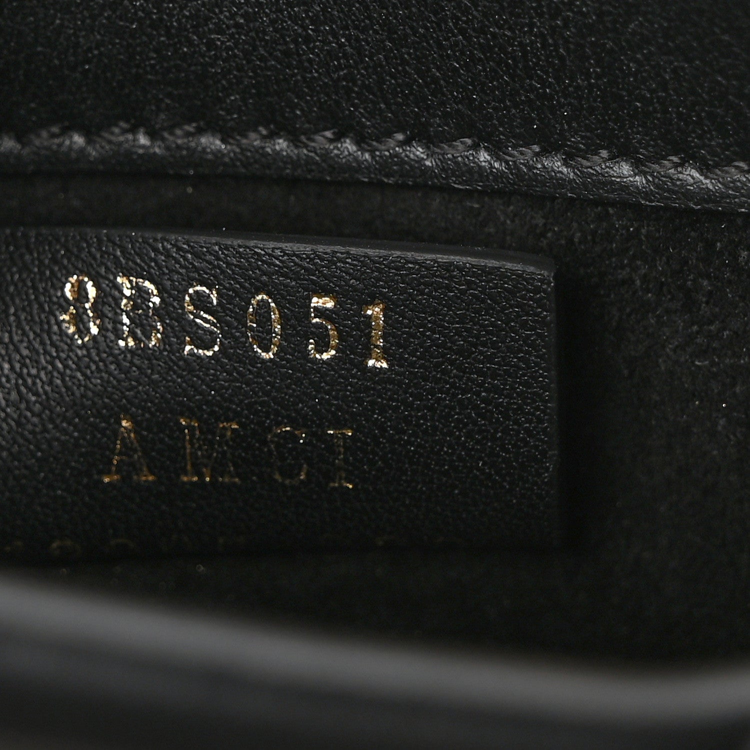 Fendi Vitello Plexiglass FF Embossed Mini Fendi Sunshine Shopper Tote Black 7 of 9