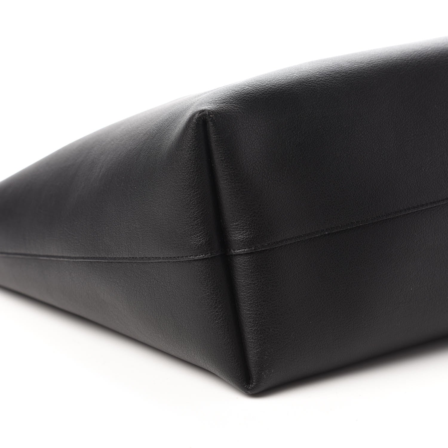 Saint Laurent Calfskin Large Shopping Tote Black 6 of 10