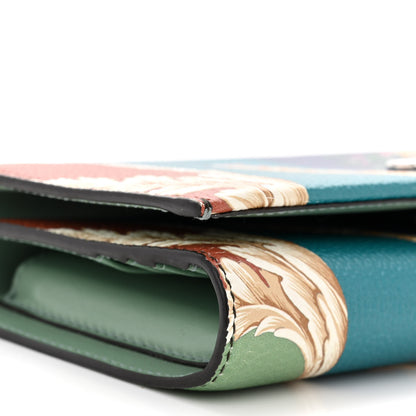 Salvatore Ferragamo Printed Calfskin Gancini Top Handle Wallet On Chain Multicolor 9 of 12
