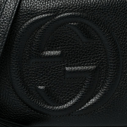 Gucci Pebbled Calfskin Small Soho Disco Bag Black 9 of 11