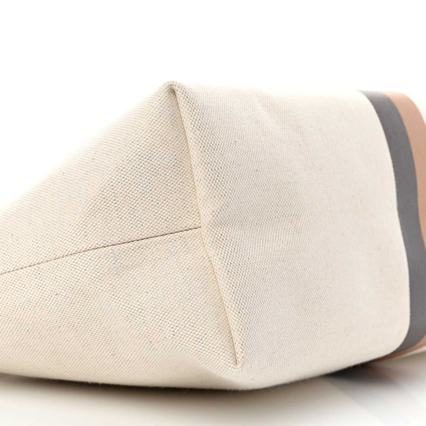 Canvas Necessaire Organizer Pouch Off White