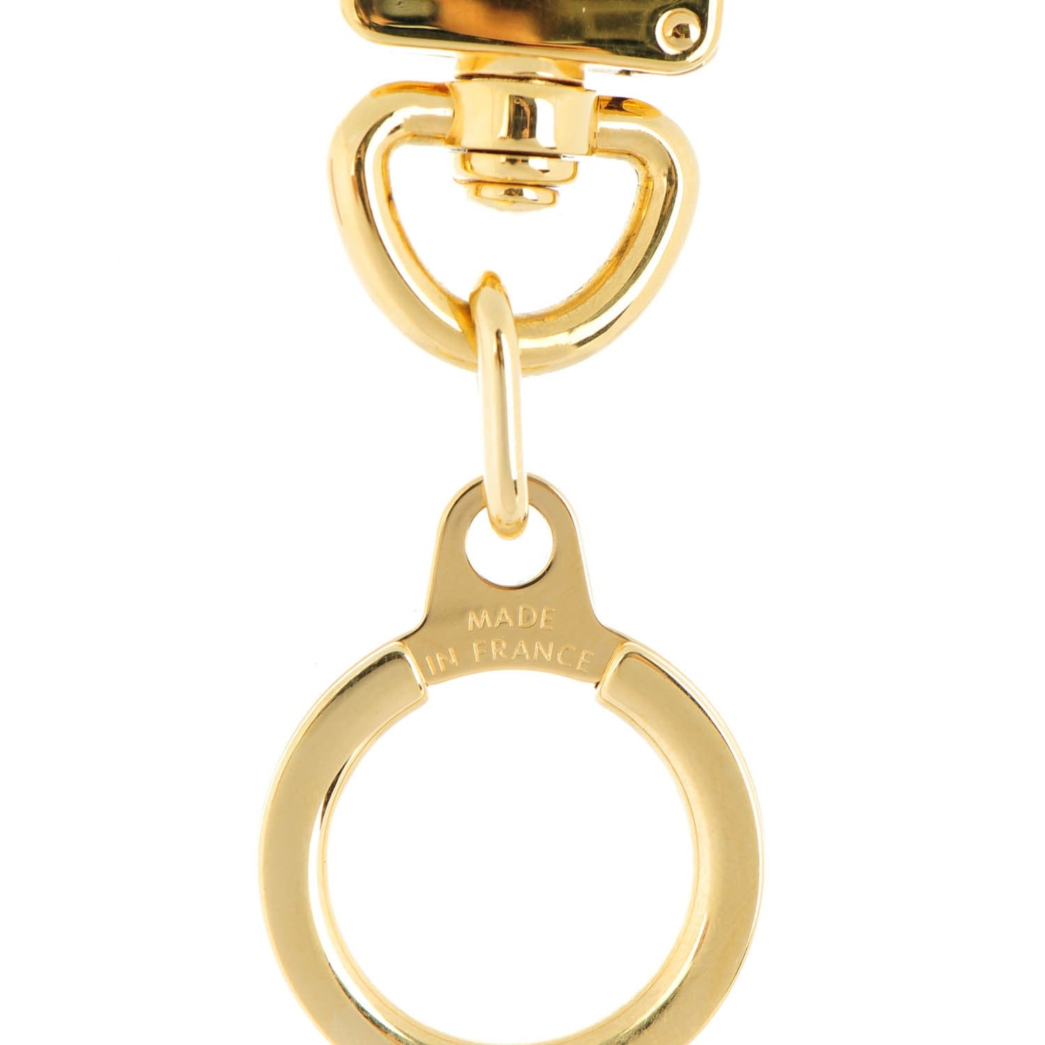 Louis Vuitton Pochette Extender Key Ring Gold 4 of 5