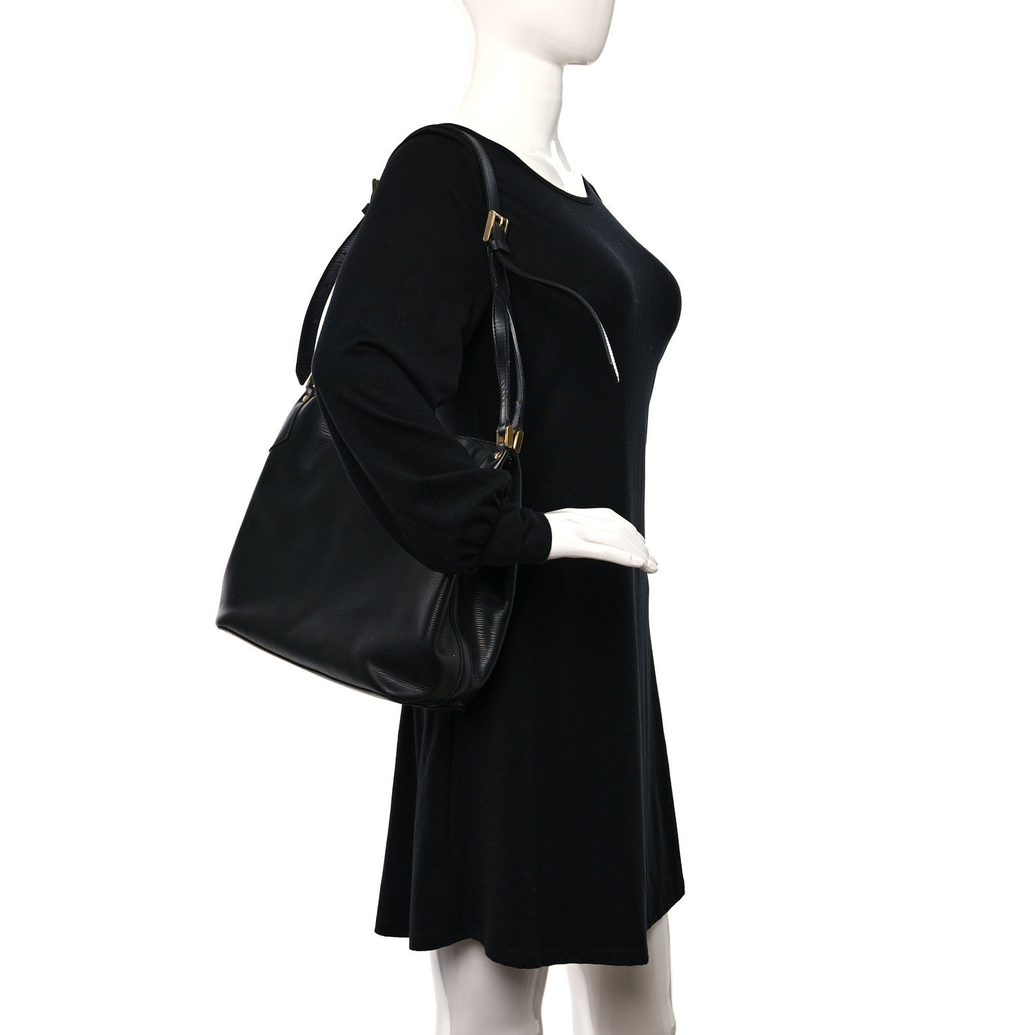 Louis Vuitton Epi Mandara PM Black 2 of 8