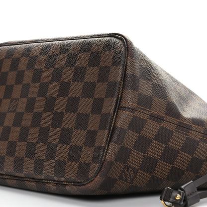 Louis Vuitton Damier Ebene Neo Neverfull MM Rose Ballerine 10 of 10