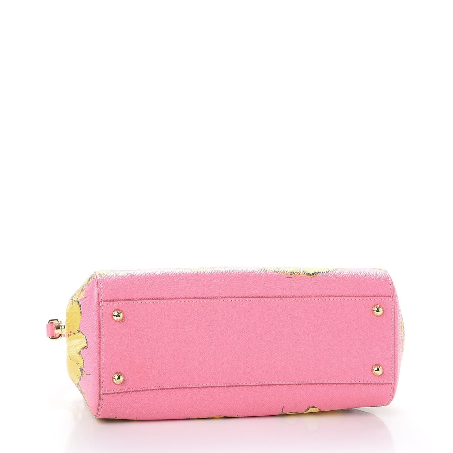Dauphine Pineapple Print Medium Miss Sicily Satchel Rosa