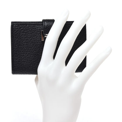 Hermes Chevre Mysore Mini Bearn Wallet Black 2 of 8