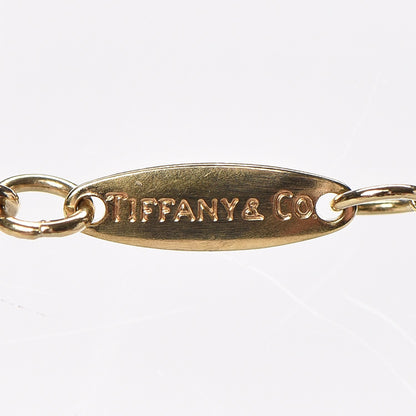 Tiffany 18K Yellow Gold Elsa Peretti Small Open Heart Pendant Necklace 5 of 8