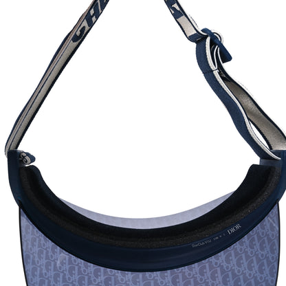 Christian Dior Oblique DiorClub V1U Sun Visor Blue 7 of 9