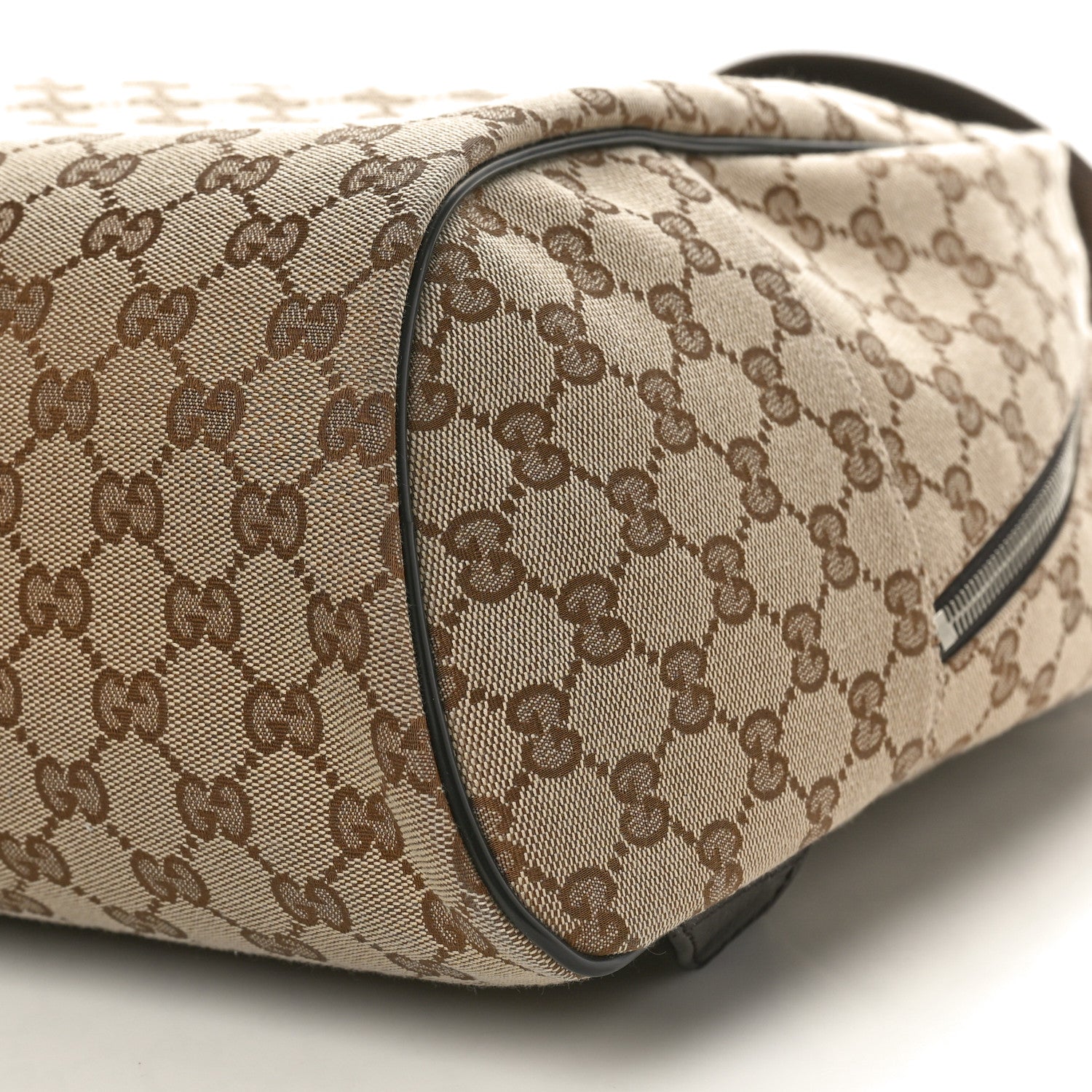 Gucci Monogram Travel Backpack Dark Brown 10 of 10