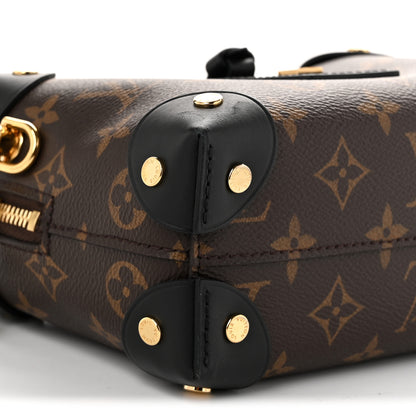 Louis Vuitton Monogram Petite Malle Souple Black 8 of 9