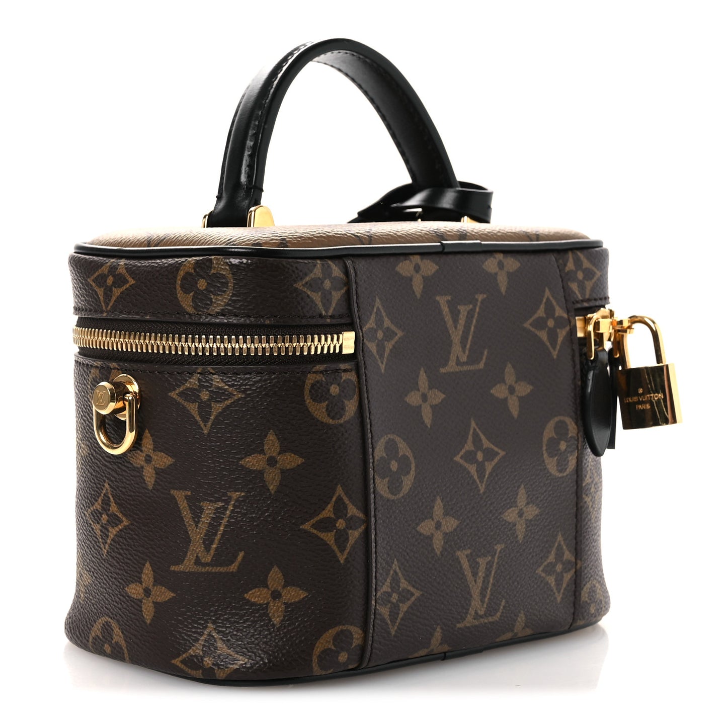 Reverse Monogram Vanity Chain Pouch