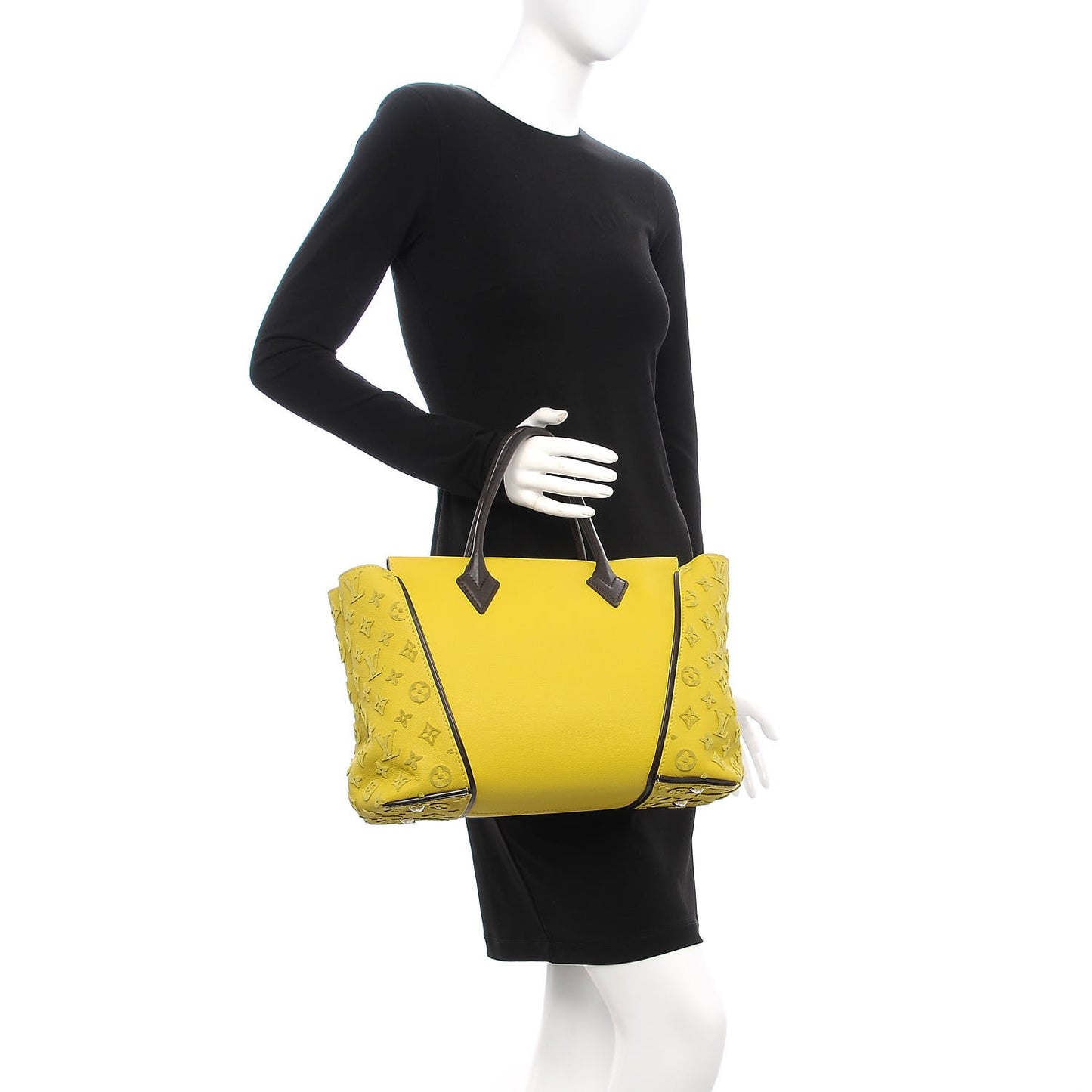 Veau Cachemire Tote W PM Pistache