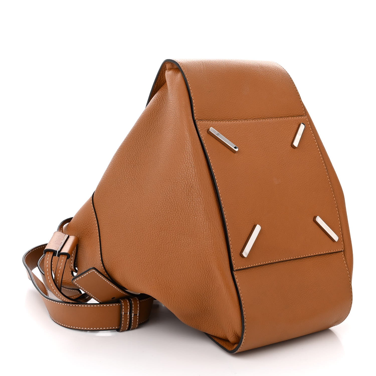 Loewe Calfskin Medium Hammock Shoulder Bag Tan 4 of 14
