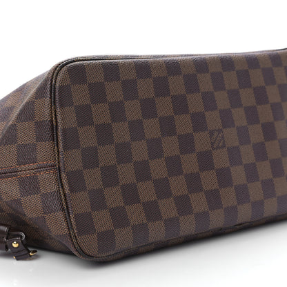 Louis Vuitton Damier Ebene Neverfull MM 7 of 9