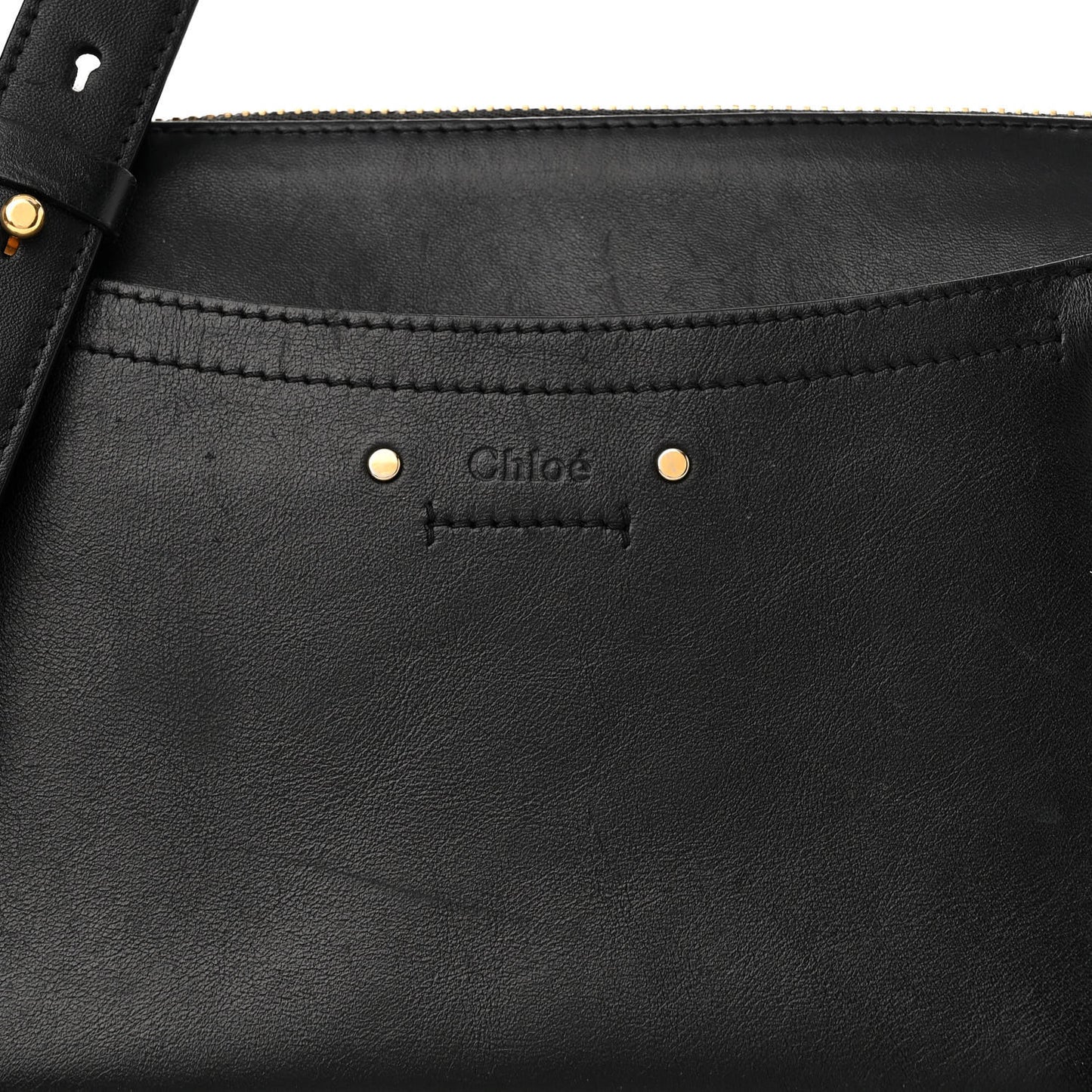 Calfskin Suede Small Roy Bag Black