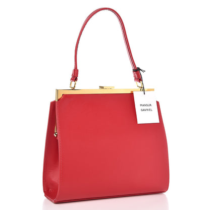 Mansur Gavriel Vegetable Tanned Calfskin Elegant Bag Flamma 3 of 7