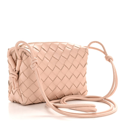 Bottega Veneta Nappa Intrecciato Mini Loop Camera Bag Lotus 5 of 23