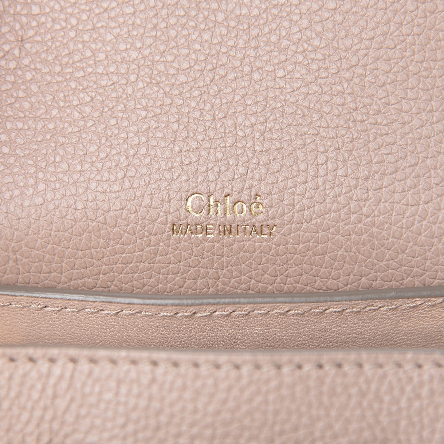 Calfskin Mini Clare Shoulder Bag Rope Beige