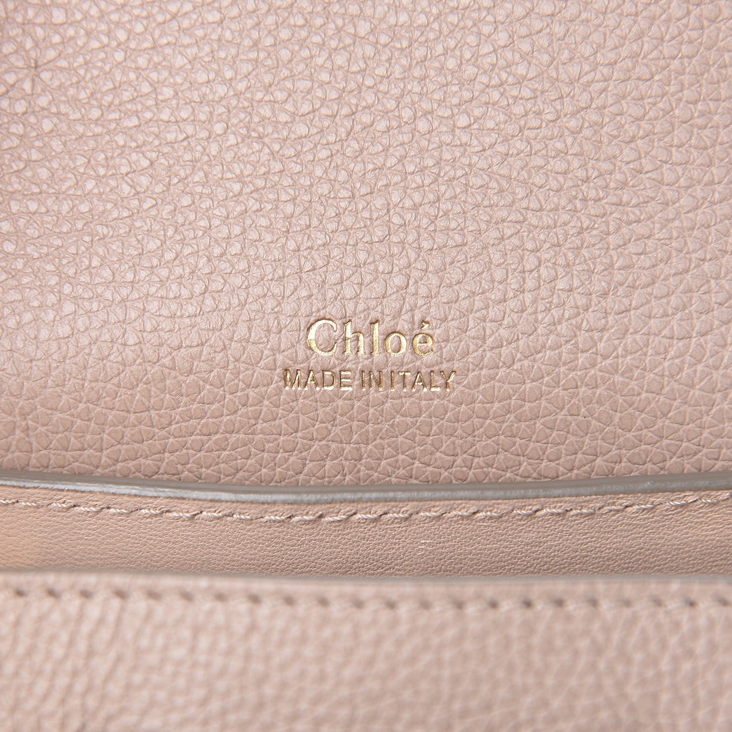 Chloe Calfskin Mini Clare Shoulder Bag Rope Beige 7 of 11